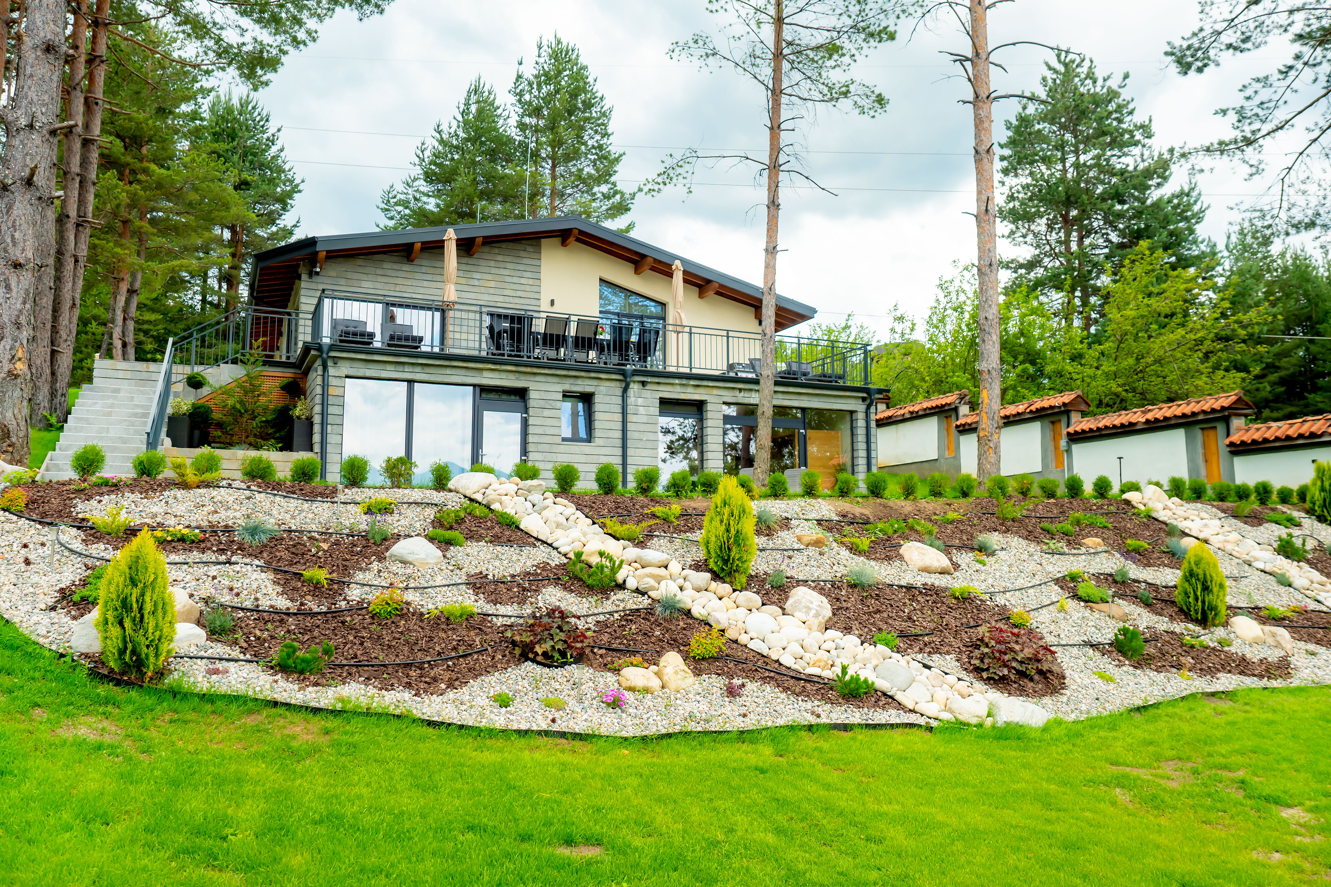 Villa Bellevue с градина